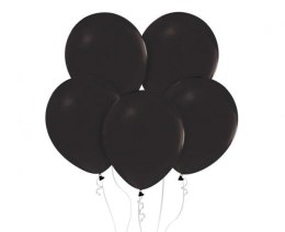 Balony Beauty&Charm pastelowe czarne 12