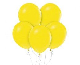 Balony Beauty&Charm pastelowe żółte 12