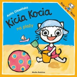 Książeczka Kicia Kocia na plaży