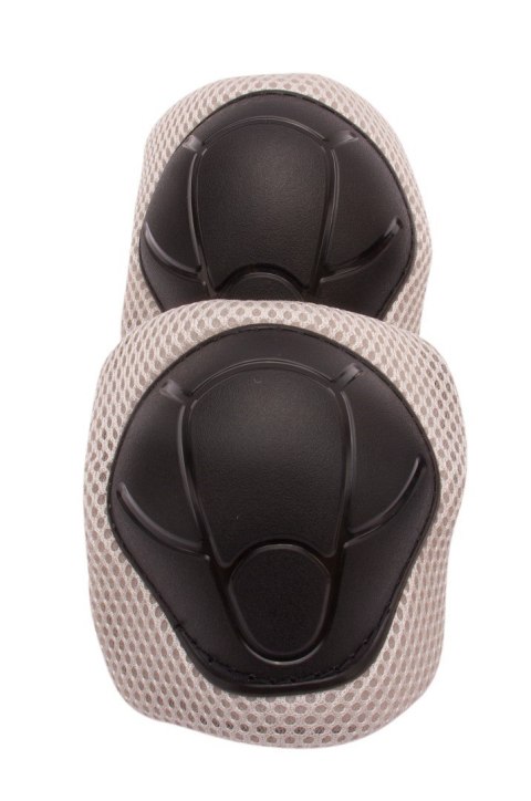 Ochraniacze na kolana TRACKER - SUN BABY, łokcie i nadgarstki na rolki, hulajnogę rozmiar S - szary