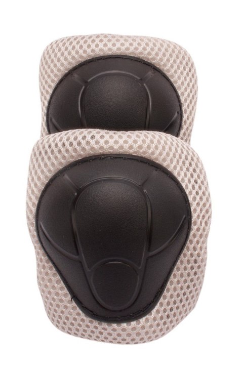 Ochraniacze na kolana TRACKER - SUN BABY, łokcie i nadgarstki na rolki, hulajnogę rozmiar S - szary