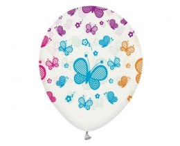Balony Motylki 5 sztuk 12