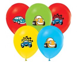Balony Samochody z kreskówek 5 sztuk 12