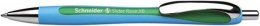 Długopis automatyczny SCHNEIDER Slider Rave, XB, zielony p5 cena za 1szt