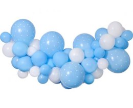 Girlanda balonowa DIY Baby Blue 65 szt 31348