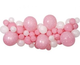 Girlanda balonowa DIY Baby Pink 65 szt. Godan
