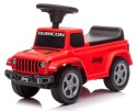 Jeździk pchacz chodzik dla dziecka JEEP Rubicon Gladiator czerwony, 61x28x42 cm