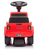 Jeździk pchacz chodzik dla dziecka JEEP Rubicon Gladiator czerwony, 61x28x42 cm