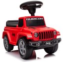 Jeździk pchacz chodzik dla dziecka JEEP Rubicon Gladiator czerwony, 61x28x42 cm