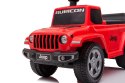 Jeździk pchacz chodzik dla dziecka JEEP Rubicon Gladiator czerwony, 61x28x42 cm