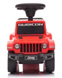 Jeździk pchacz chodzik dla dziecka JEEP Rubicon Gladiator czerwony, 61x28x42 cm