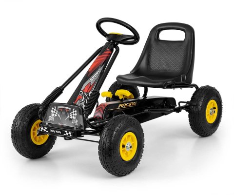 MILLY MALLY 4881 Gokart na pedały Thor Black