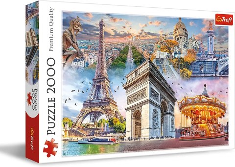 TREFL 27125 Puzzle 2000 Weekend w Paryżu