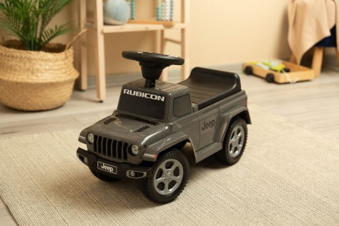 Jeździk dziecięcy Jeep Rubicon Grey Toyz terenowy design 1 do 3 lat.