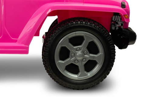 Jeździk dziecięcy Jeep Rubicon Pink Toyz terenowy design 1 do 3 lat.