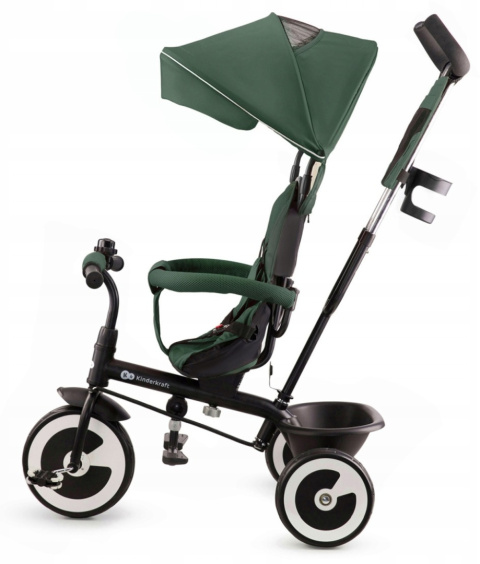Kinderkraft Rowerek Trójkołowy ASTON - MYSTIC GREEN