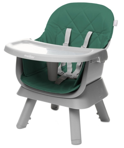 MASTER 4Baby Krzesełko do karmienia 6w1 ze stolikiem - Green