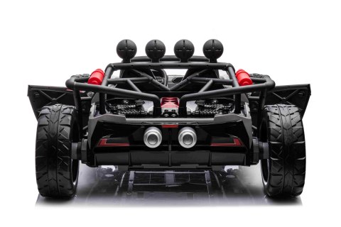 Auto Buggy Racing 5 na akumulator dla dzieci +3. Szary + Silniki 2x200W + Pilot + Wolny Start