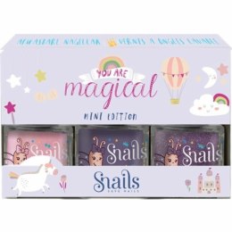 Zestaw 3 lakierów do paznokci dla dzieci Snails Mini - Unicorn Edycja Specjalna