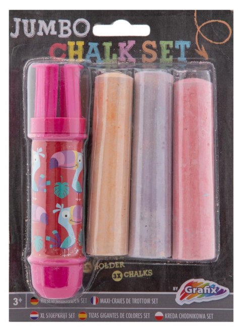 Uchwyt na kredę Jumbo + 3 kredy