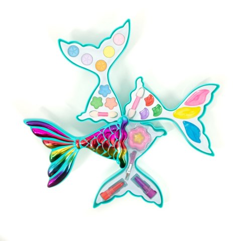 Zestaw do makijażu syrenka 3 poziomy