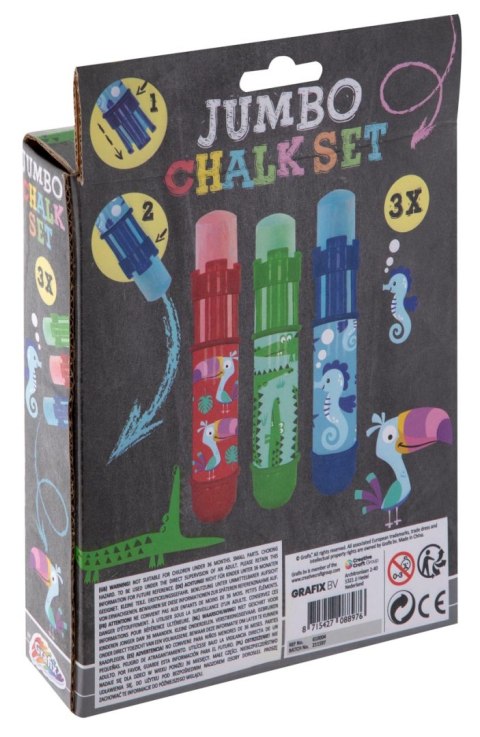 Zestaw 3 kred Jumbo z uchwytem
