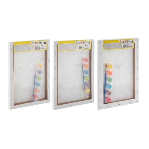 MALOWANIE PO NUMERACH MIX 3 WZORY - 1 SZT.