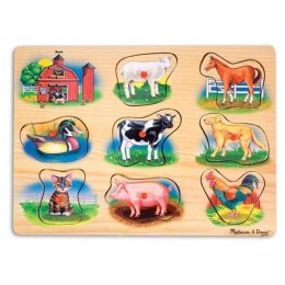 MELISSA Puzzle drewniane Farma 10268