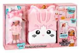 Na! Na! Na! Surprise 3-in-1 Backpack Bedroom Series 3 Playset - Pink Kitty 585589