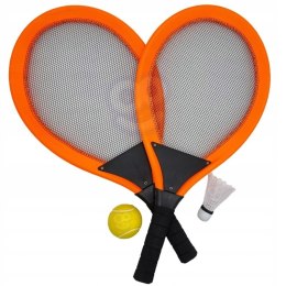 WOOPIE 40895 Rakietka do tenisa pomarańczowa