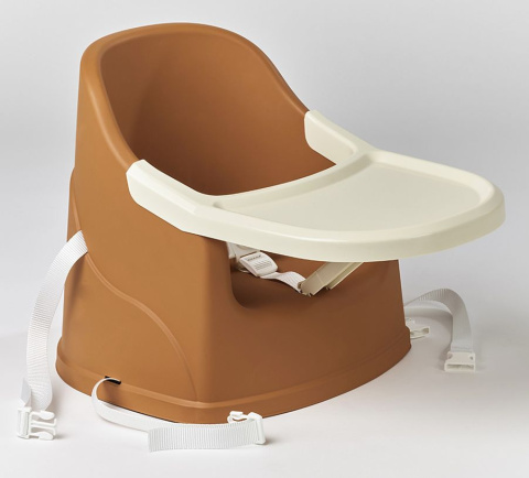 Youpla krzesełko do karmienia Thermobaby od 6 miesięcy do 2-3 lat (15 kg) - pomarańczowy