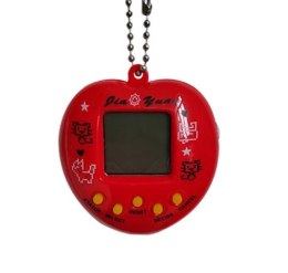Tamagotchi gra elektroniczna dla dzieci czerwone