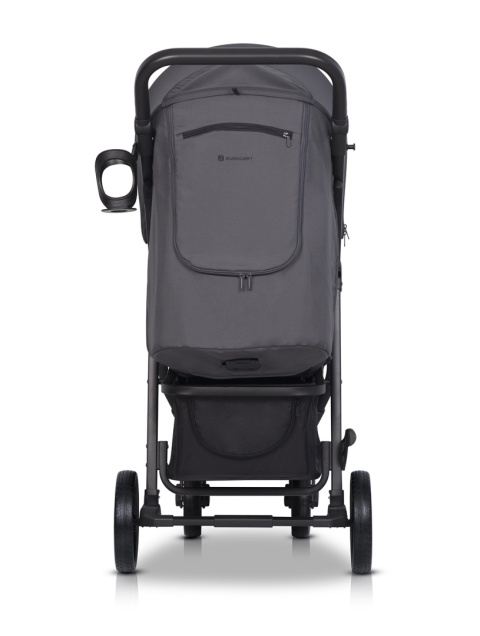 FLEX Black Edition Euro-Cart wózek spacerowy dla dzieci o wadze do 22 kg - Iron