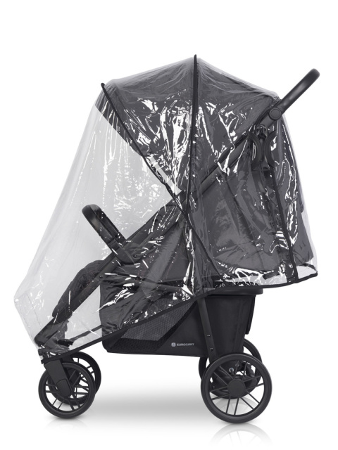 FLEX Black Edition Euro-Cart wózek spacerowy dla dzieci o wadze do 22 kg - Iron