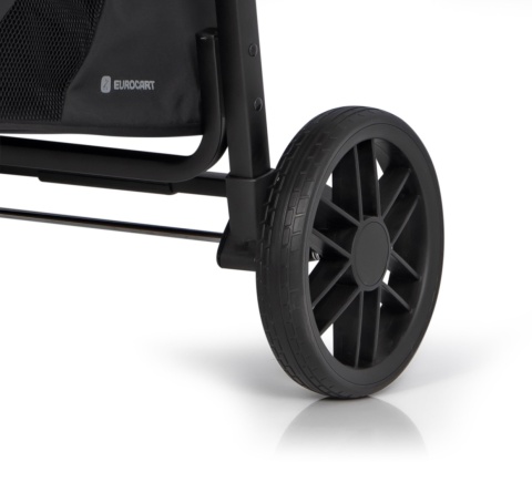 FLEX Black Edition Euro-Cart wózek spacerowy dla dzieci o wadze do 22 kg - Iron