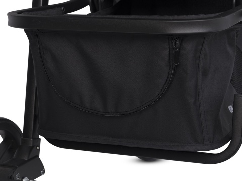 FLEX Black Edition Euro-Cart wózek spacerowy dla dzieci o wadze do 22 kg - Iron