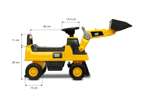 Jeździk CAT ładowarka Toyz