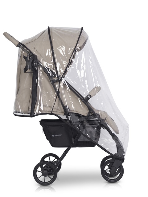 Volt Black Edition Euro-Cart lekki wózek spacerowy 7,6 kg do 22kg - Fossil