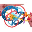 WOOPIE BABY Zabawka Sensoryczna 2w1 Gryzak Grzechotka Montessori