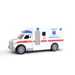 AMBULANS 21 CM. ZE ŚWIATŁEM I DŹWIĘKIEM