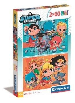 Clementoni Puzzle 2x60el DC Comics Superfriends 21624 p6