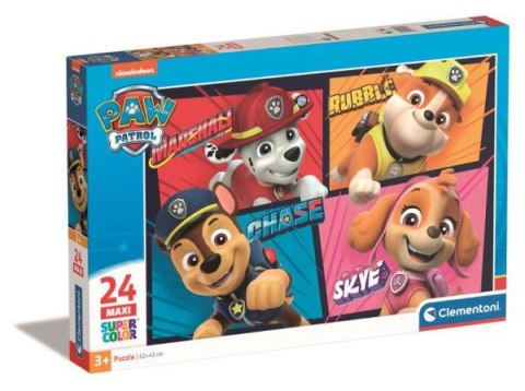 Clementoni Puzzle 24el Maxi PAW PATROL Psi Patrol 24238