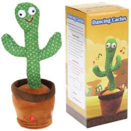 Kaktus śpiewający i tańczący, mówi, powtarza LED USB
