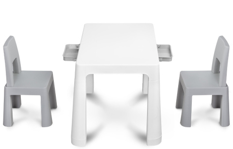 Wszechstronny dziecięcy stoliczek MONTI Toyz - GREY