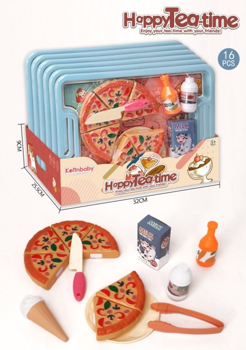Zestaw kuchenny pizza 16 el.