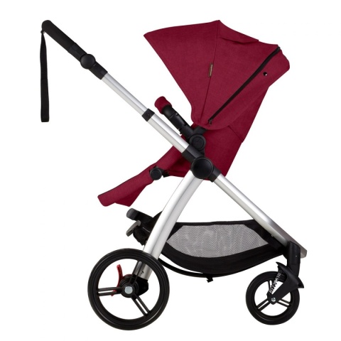 Cosmopolitan Mountain Buggy spacerówka - siedzenie przekształca się w gondolę - bordowy