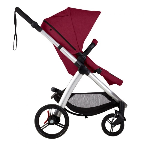 Cosmopolitan Mountain Buggy spacerówka - siedzenie przekształca się w gondolę - bordowy