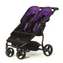 EASY TWIN 2.0 2w1 Baby Monsters wózek bliźniaczy purple