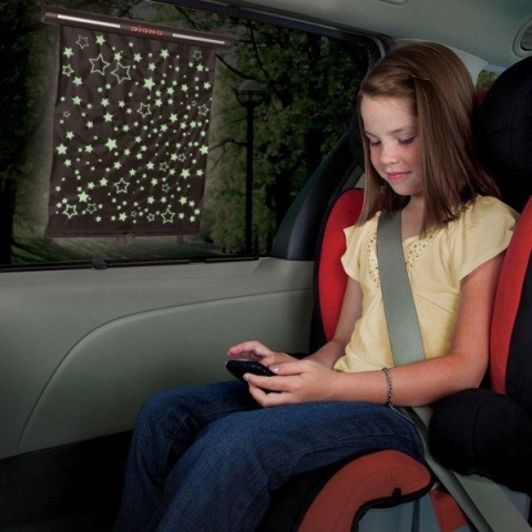 Starry Night Sun Shade DIONO Roletka przeciwsłoneczna z gwiazdkami 60043