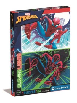 Clementoni Puzzle GLOWING 104el Spiderman Marvel 27555